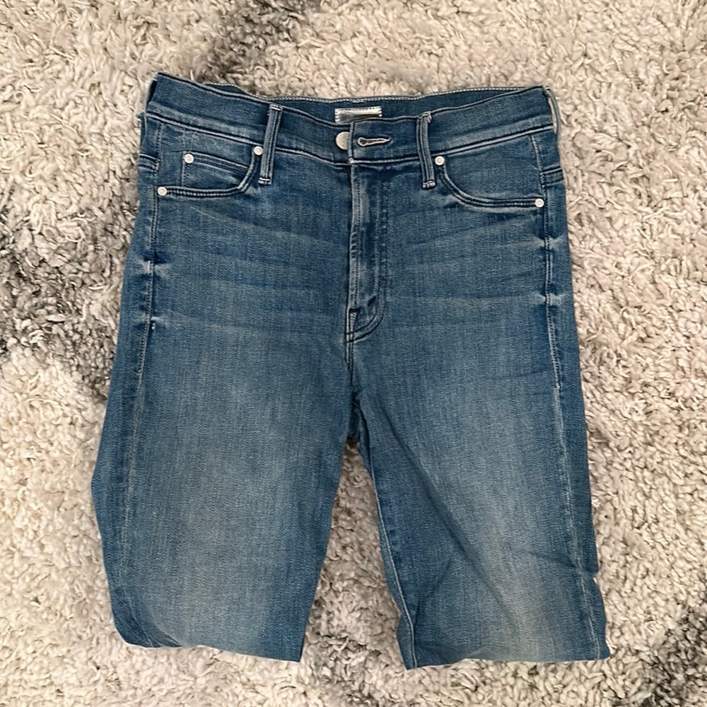 Mother Denim Skinny Jeans Sz 24
